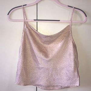 pink dalmation print blouse